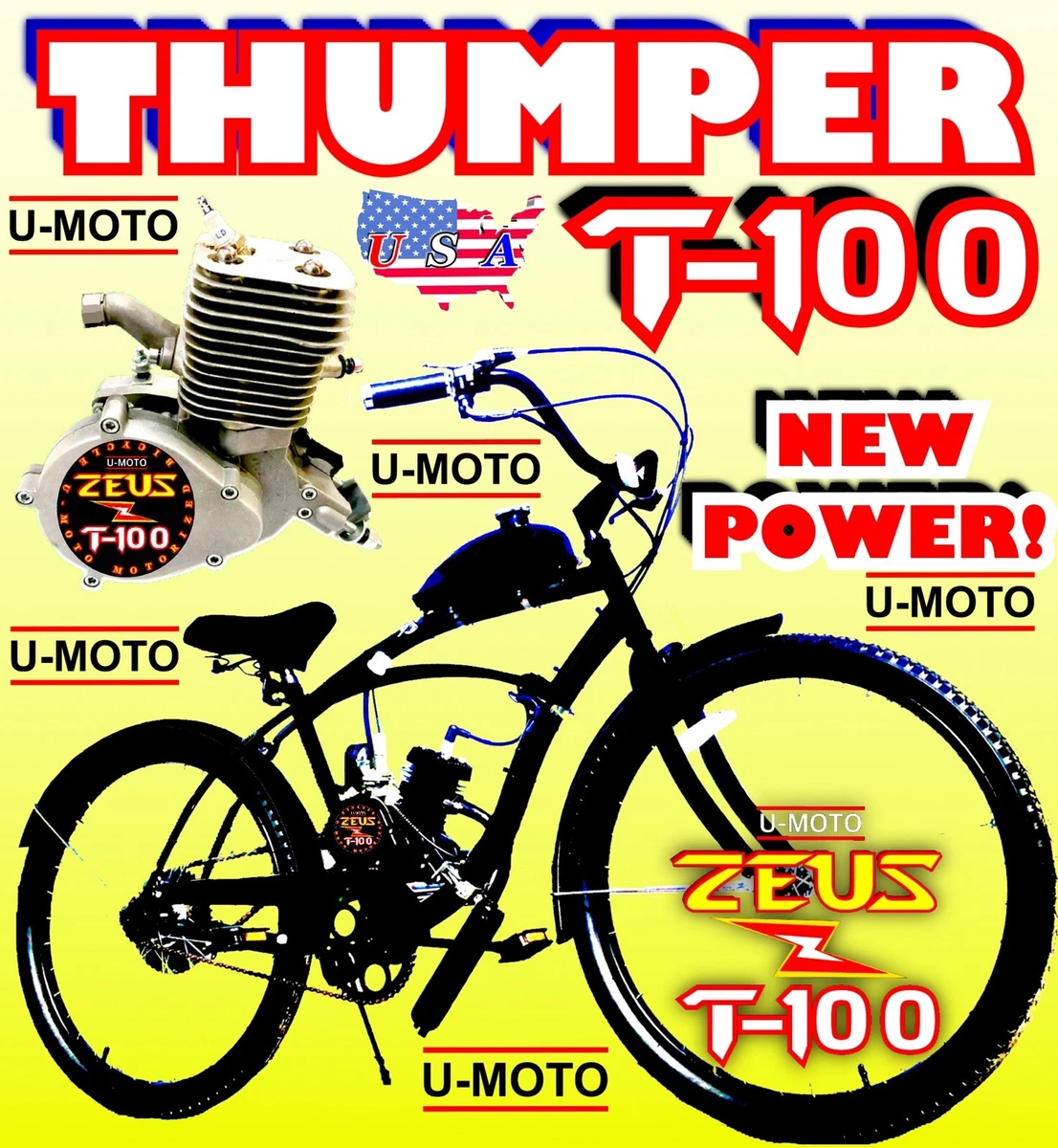 Hyper hotsell motorized bike