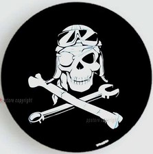 Fits Jeep Wrangler Spare Tire Mechanical Skull Cover Case Protector 31 32 L Fits Jeep Wrangler Spare Tire Mechanical Skull Cover Case Protector 31 32 L