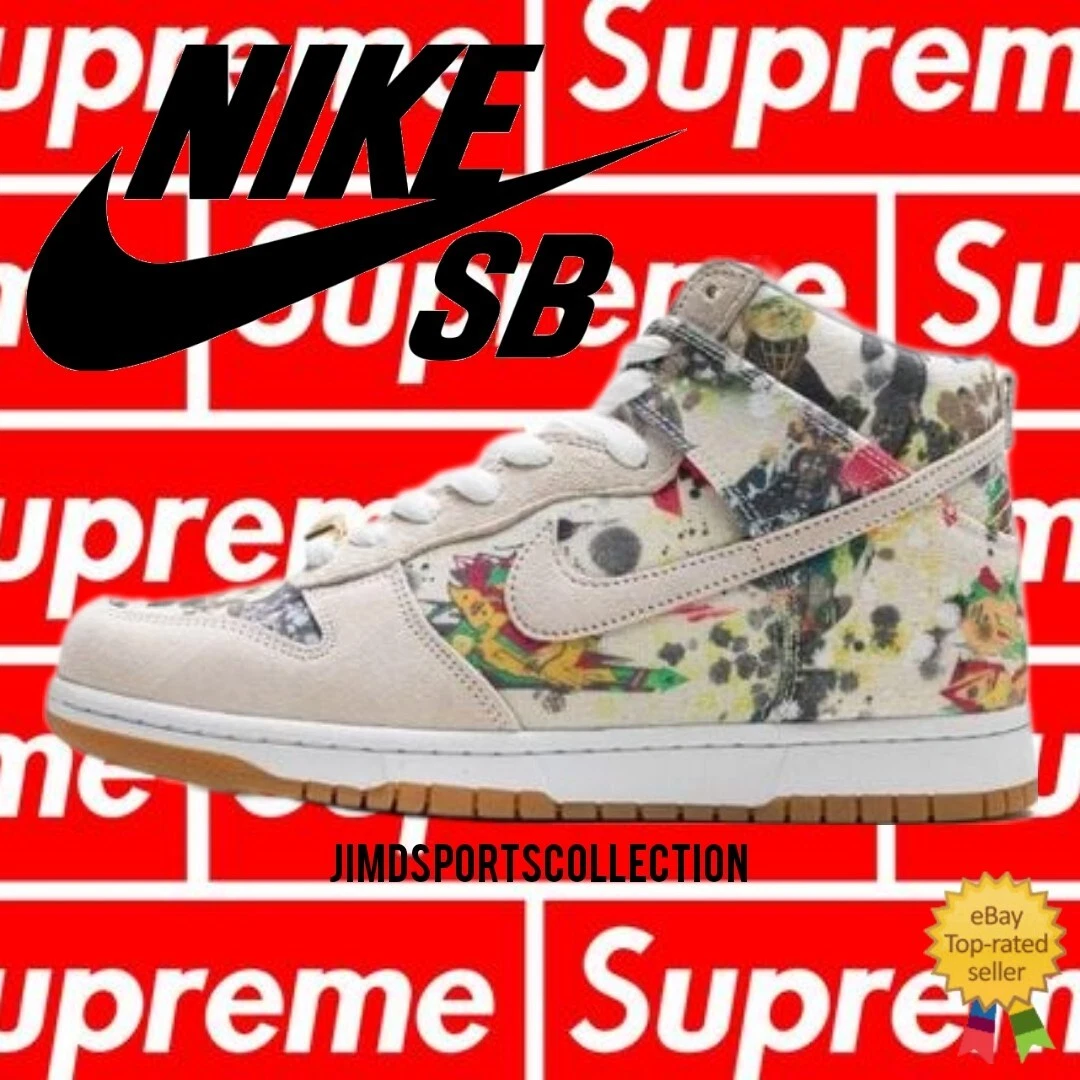 Nike SB Dunk High Supreme Rammellzee taille 12 FD8779 100 épuisé