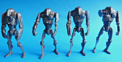 STAR WARS 3.75 - Super Battle Droid Figur Republic Commando Comic Pack