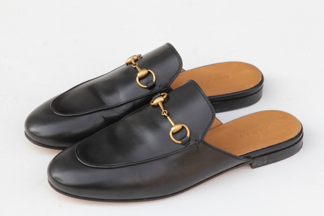 gucci princetown leather mule