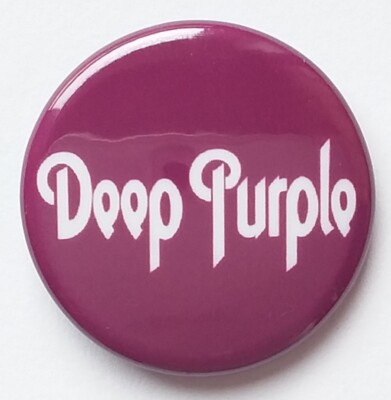 DEEP PURPLE BUTTON BADGE Perfect Strangers Machihe Head Heavy Metal Hard Rock