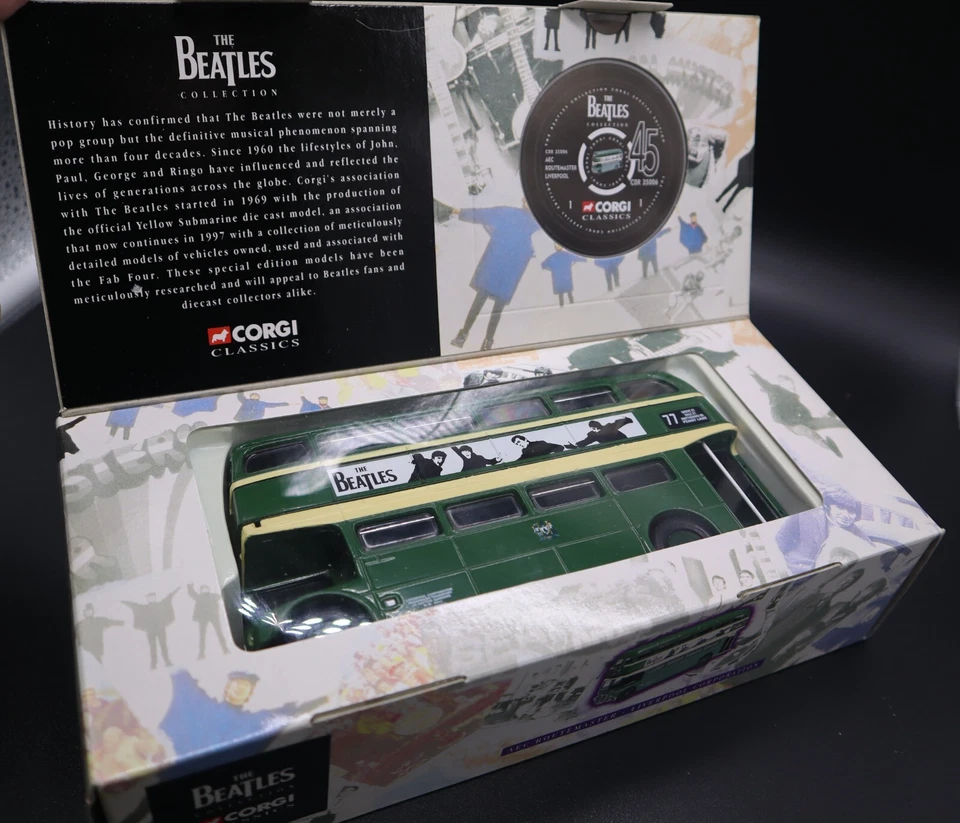 The Beatles CORGI CLASSICS AEC Routemaster Liverpool Bus 1997 NEW - Image 3 of 4