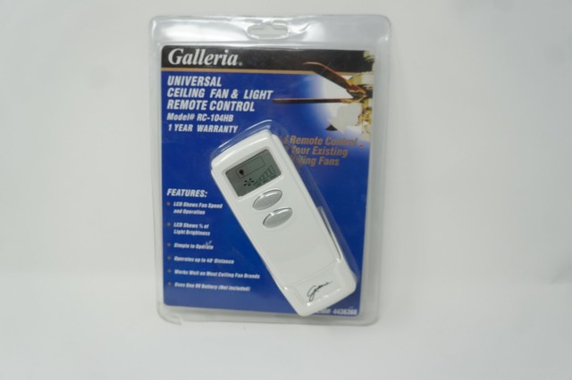 Galleria Universal Ceiling Fan Light Remote Control For Sale