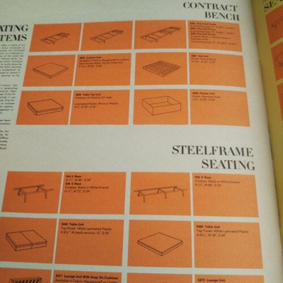 HERMAN MILLER INC CATALOG 1961 hard case | eBay