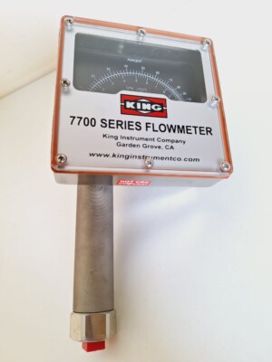 King Instrument Company 7711210708 7700 Serie Durchflussmesser