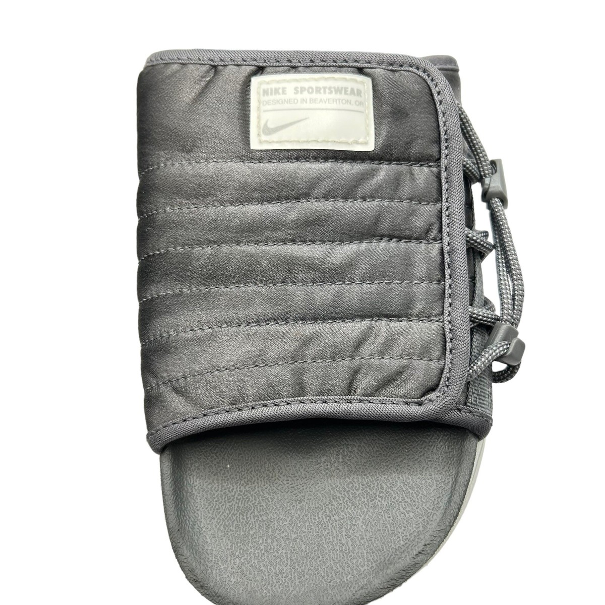 Men's Nike Asuna 2 Slide NA Iron Grey Particle Grey White