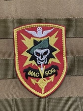 Special Forces MACV SOG Morale Patch SF Covert Classified Hook Loop