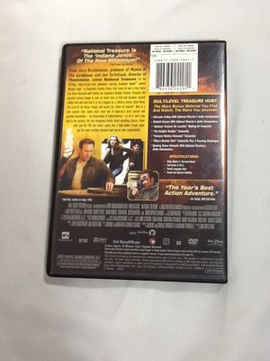 National Treasure (DVD, 2005, Full Frame) | eBay