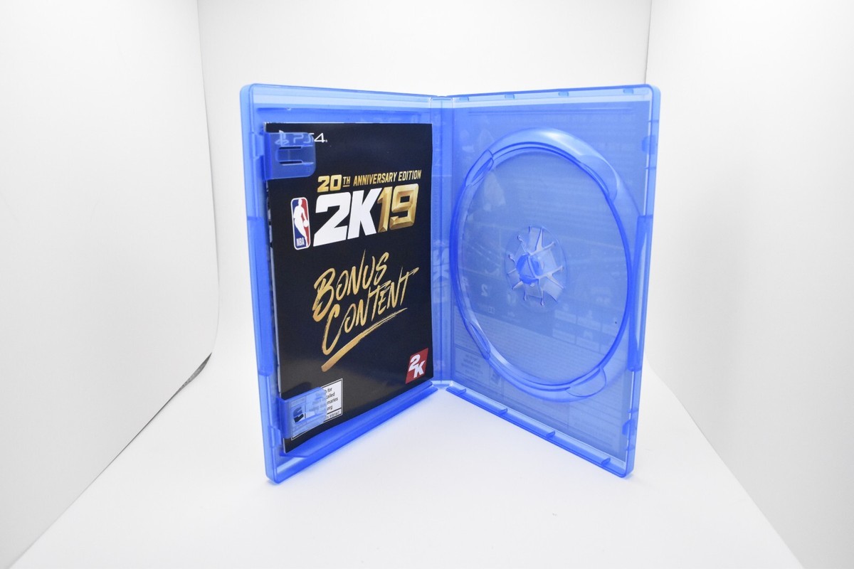 PS4 NBA 2K19 20th Anniversary Edition (Play Station 4, 2018) NO