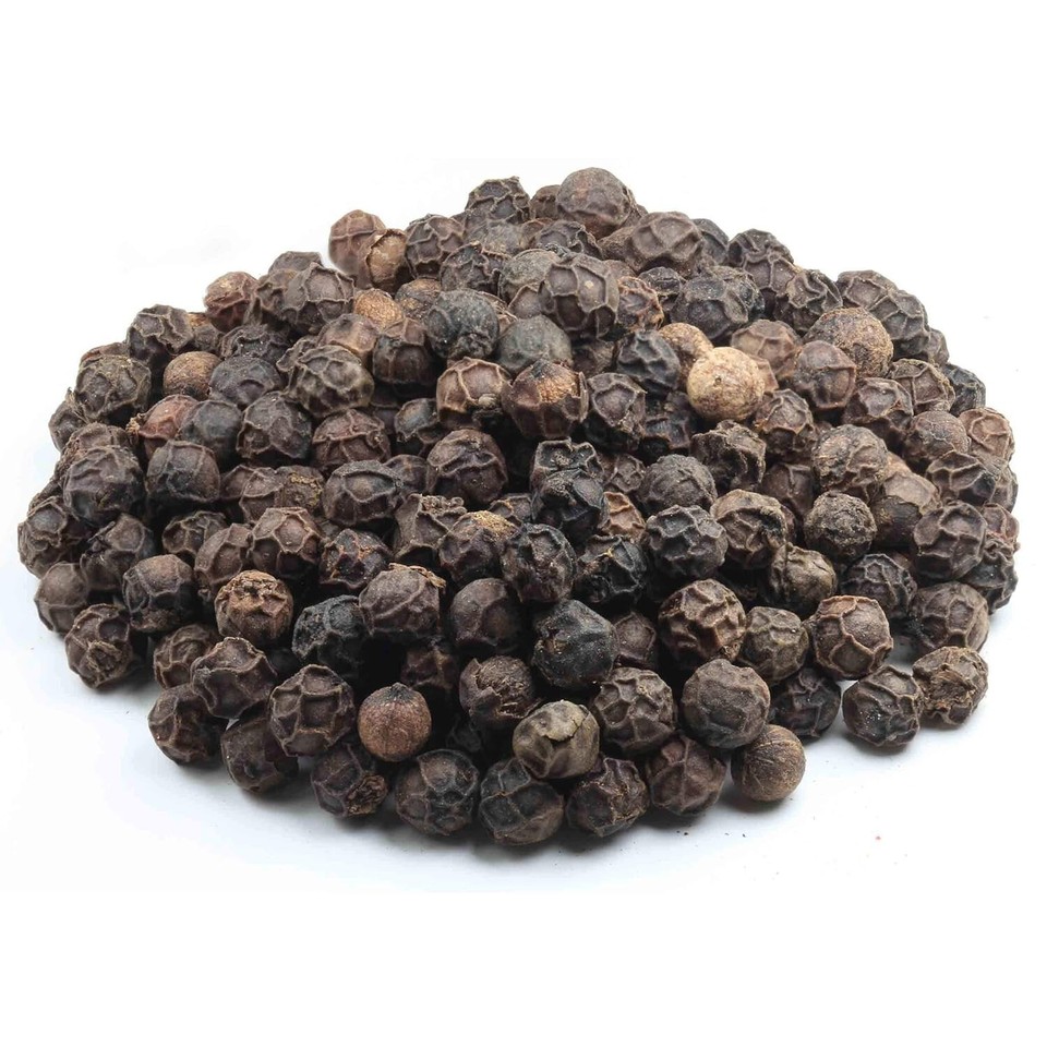 Happy Belly Tellicherry Black Pepper Whole Peppercorn, 3.5 oz Fresh