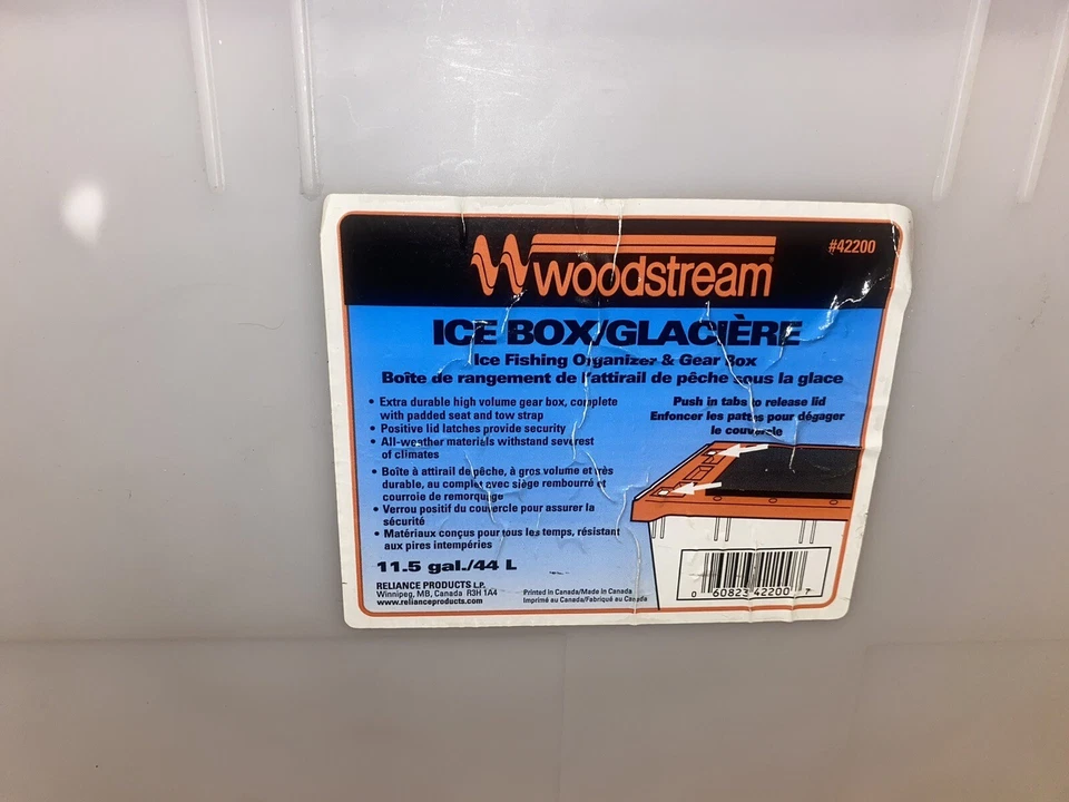 Caja de hielo naranja Reliance Woodstream Foto 2 de 4