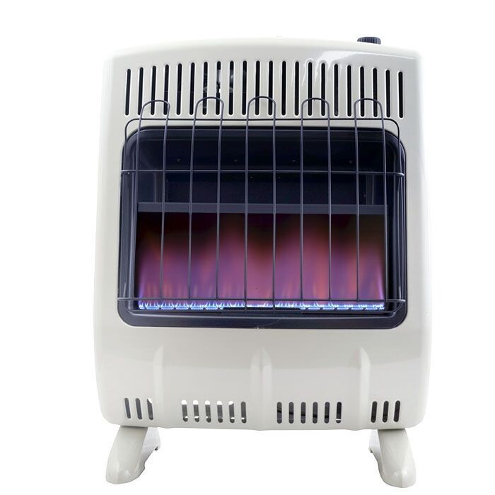 Mr. Heater Blue Flame 20000 BTU Natural Gas Vent Free Heater, White -  F299721 | eBay
