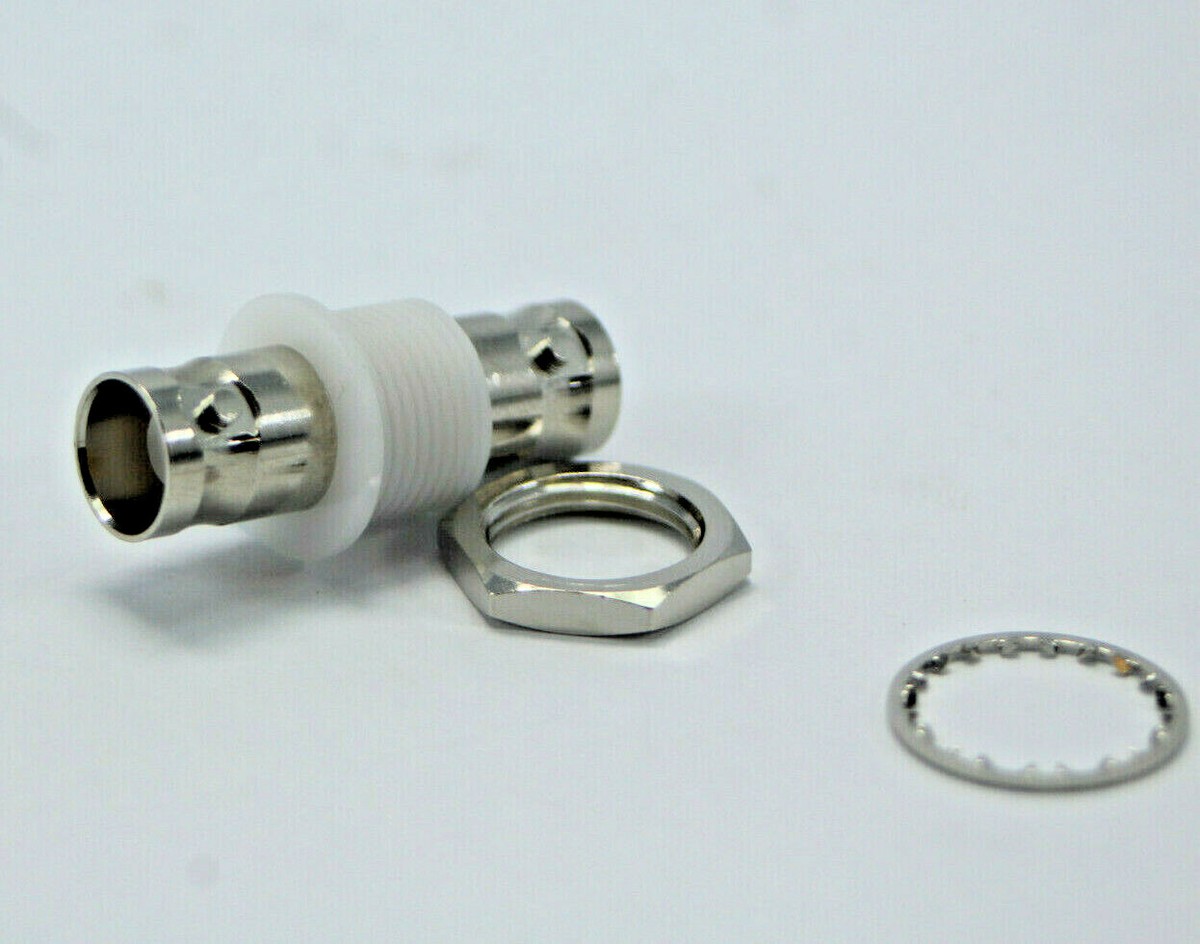 Lot Of 4 Amphenol 112443 Adapter Coaxial Connector BNC JACK-BNC