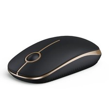 Wireless Mouse 2.4G Slim Portable Computer Mice with Nano Receiver for Notebo...