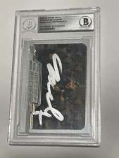 Alex Pietrangelo Signed UD Defense Mechanism Card IP Slabbed Beckett BAS COA b