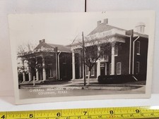 real photo postcard OVERALL MEMORIAL HOSPITAL COLEMAN TEXAS 1900S
