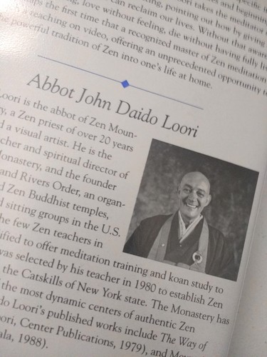 Introduction to Zen Meditation by Abbot John Daido Loori VHS - Imagen 4 de 7