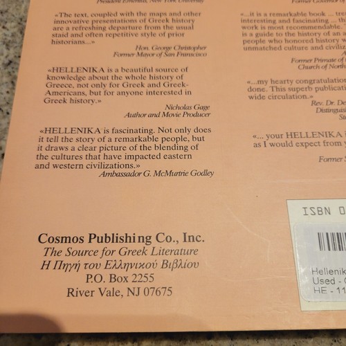 Rare Paperback Book Hellenika Heritage And History Great Condition - Picture 8 of 10