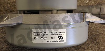 Motore Vacuflo 466q Motore Di Ricambio ORIGINALE Vacuflo 466Q - Nuovo, Non Ricostruito, Modello 119915-07 Motore Nuovo Non Ricostruito - Foto 4