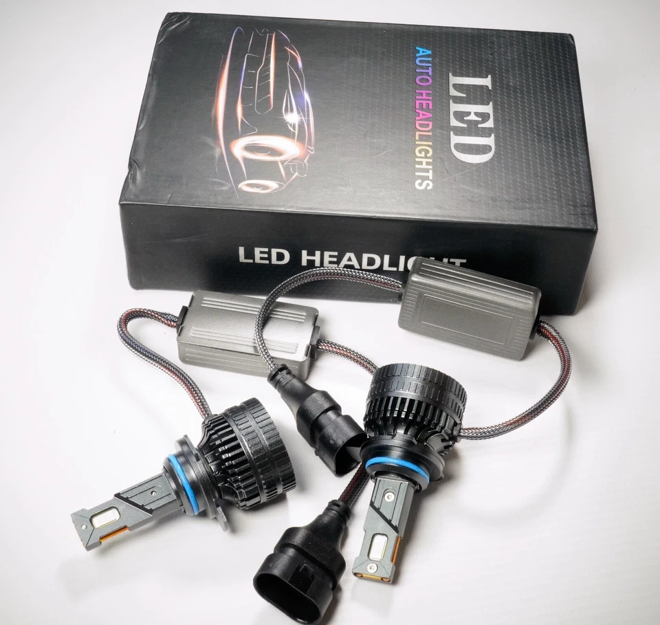 X80 H4 H1 H7 H11 LED Headlights Bulbs, CANBUS High Beam or Low Beam Xenon White - Image 4 of 4