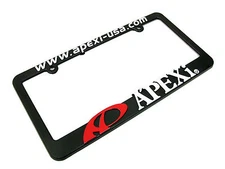 Apexi Red Logo License Plate Frame 100% Genuine