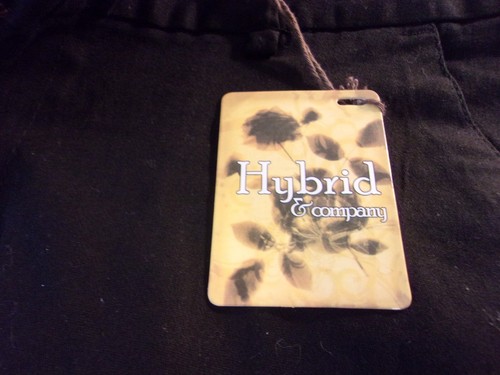 Hybrid & Company Womens Black Stretch Cotton/Spandex Shorts - Sz 14- NWT - Picture 8 of 9