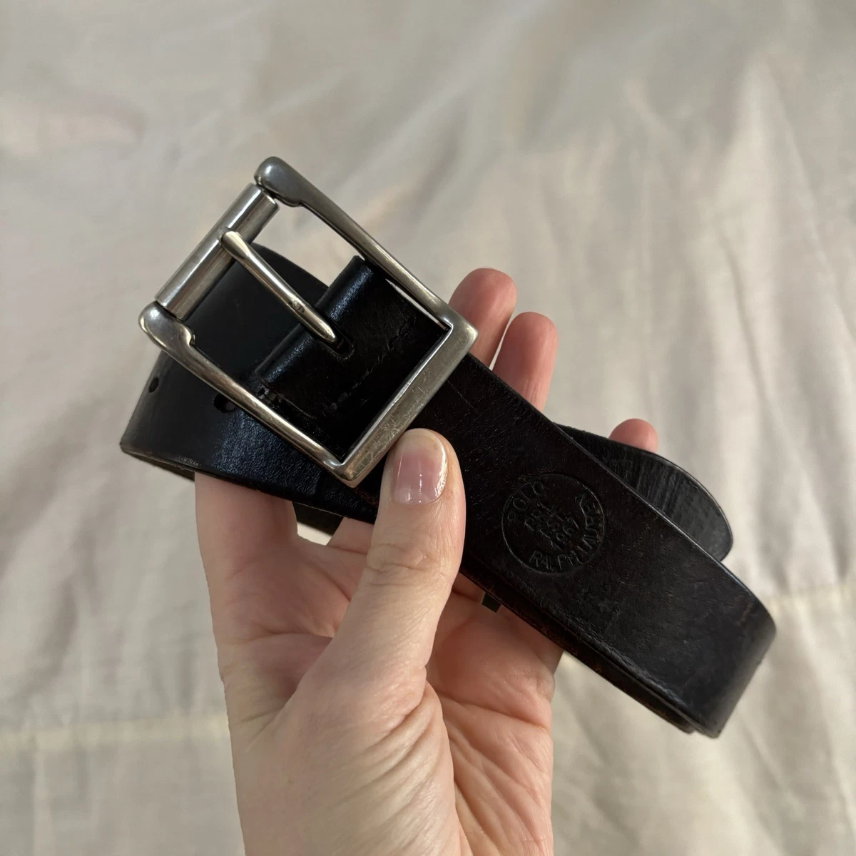 Ralph Lauren Silver Belts for Men for sale | eBay
