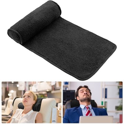 Weysat Neck Head Pillow for Recliner Chair Non Slip Fleece Adjustable Neck Ro...