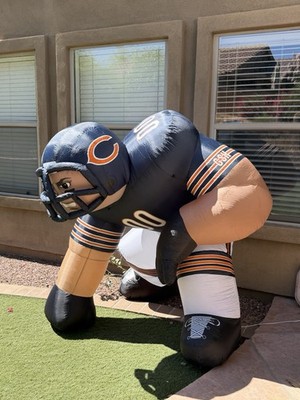 Rare NFL Chicago Bears Airblown Inflatable Blow Up Yard Bubba Football  Player 5' | eBay