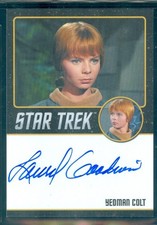 Star Trek Original Series 50th Anniversary  Laurel Goodwin  Autograph Card
