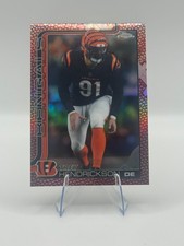 2025 Topps Chrome Football Trey Hendrickson #65 Football Leather Refractor 