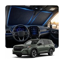  2026 Upgraded DooGooCoo Windshield Sun Shade for Subaru Forester 2019-2025 ...