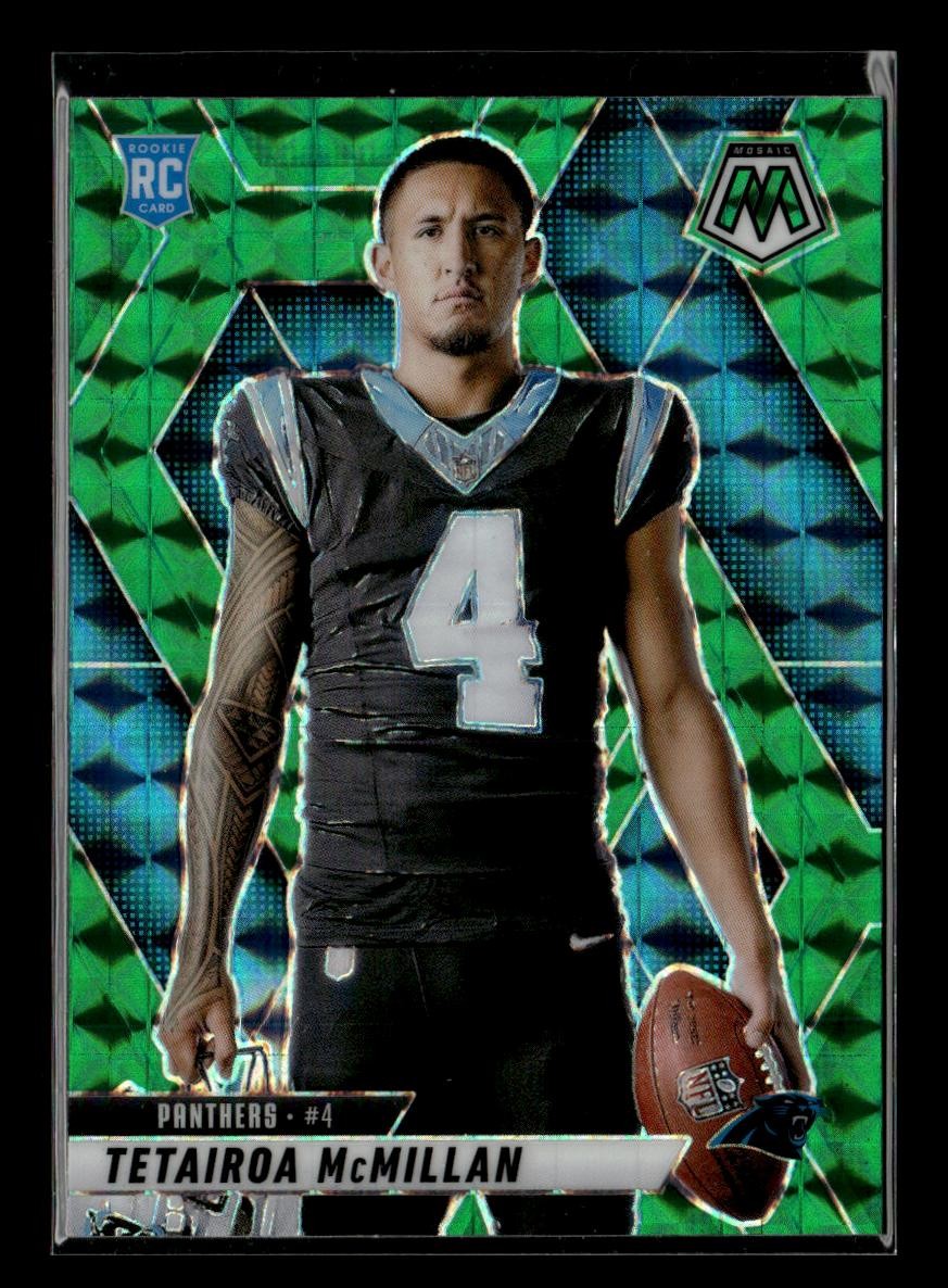 2025 Panini Mosaic #274 Tetairoa McMillan Mosaic Green
