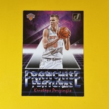 2018 Donruss Franchise Features #20 Kristaps Porzingis New York Knicks ROOKIE