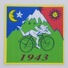 Bike Day 1943 Mini Blotter Art