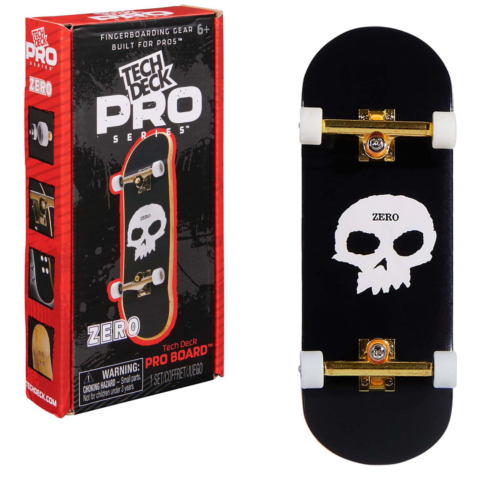 DECK Zero Pro Series Finger Board Storage Display Built Pros Authentic Mini Skat