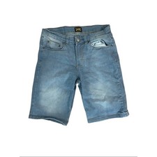 Lee Kids Denim Shorts  Size 12  Light Wash  Stretch Cotton Blend