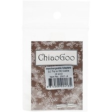ChiaoGoo 2501-A Cable Interchangeable Adapters L-S 2/Pkg-