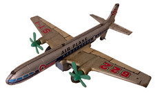 Tin Plate AIRPLANE 622 ST-1 - Push Action with Rotating Propellors