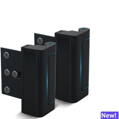 2-Pack Aluminum Door Locks - Secure, Child-Proof with 800 lb Force Resistance