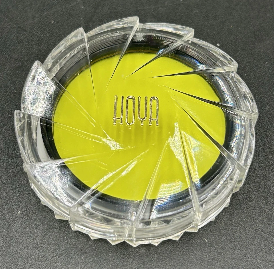 HOYA 49mm Y [K2] Yellow Filter Lens with Case Made in Japan - Image 4 of 4