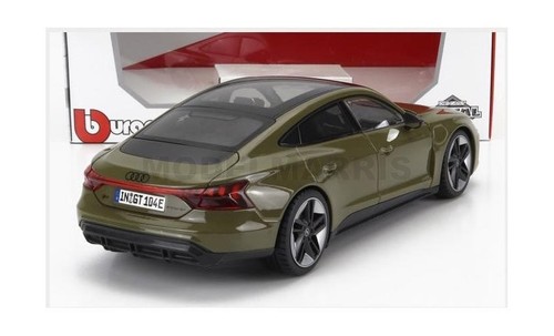 BURAGO BU11050TG AUDI - GT RS E-TRON 2022 - TACTITAL GREEN - 1/18 - Imagen 2 de 3