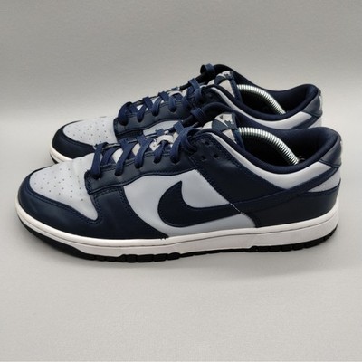 Nike Dunk Low 'Georgetown' Athletic Sneakers Mens Size 11.5 Wolf Grey Blue