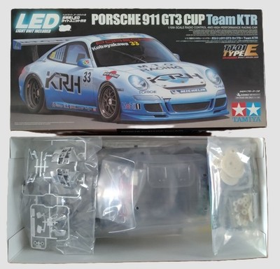 ポルシェ911 GT3 CUP Team KTR 1/10 タミヤ 電動RCカーシリーズ 1/10RC ポルシェ911 GT3 カップカー Team