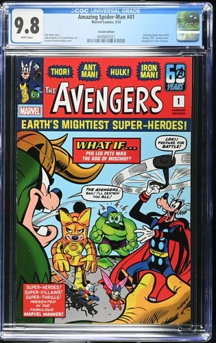 Amazing Spider-Man 41 CGC 9.8 Disney Variant Edition