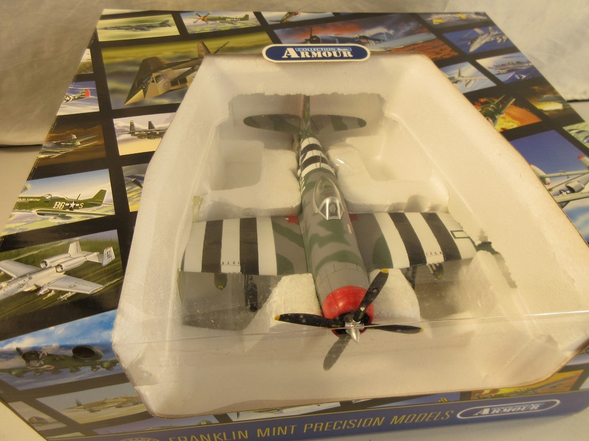 P47 Thunderbolt USAF WWII Aces Armour Franklin MINT B11B295 1 48