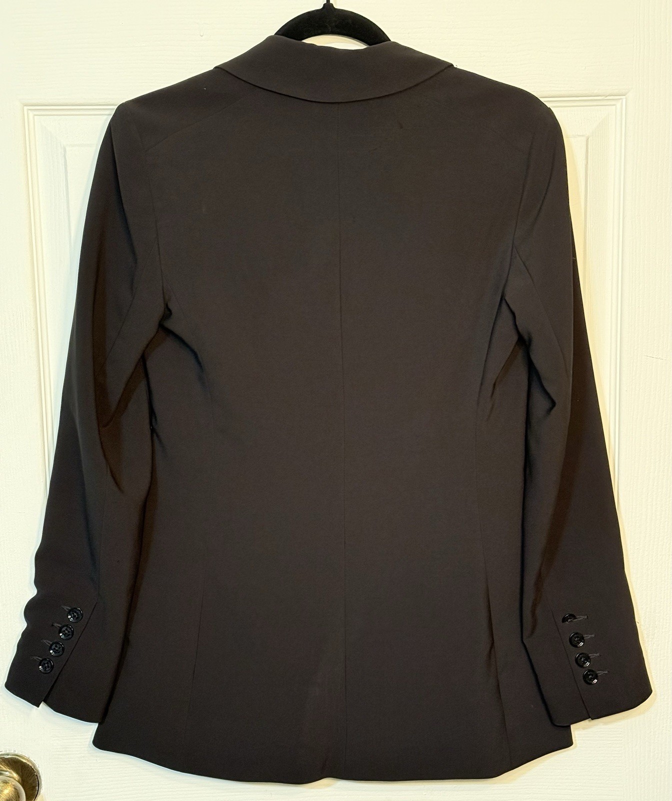 Express Design Studio Black One Button Blazer Jac… - image 3