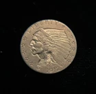 1912 U.S. $2.50 Gold Coin * Indian Head / Quarter Eagle