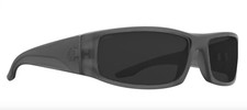 NEW Spy Cooper Sunglasses-Translucent Gunmetal-Happy Gray Lens